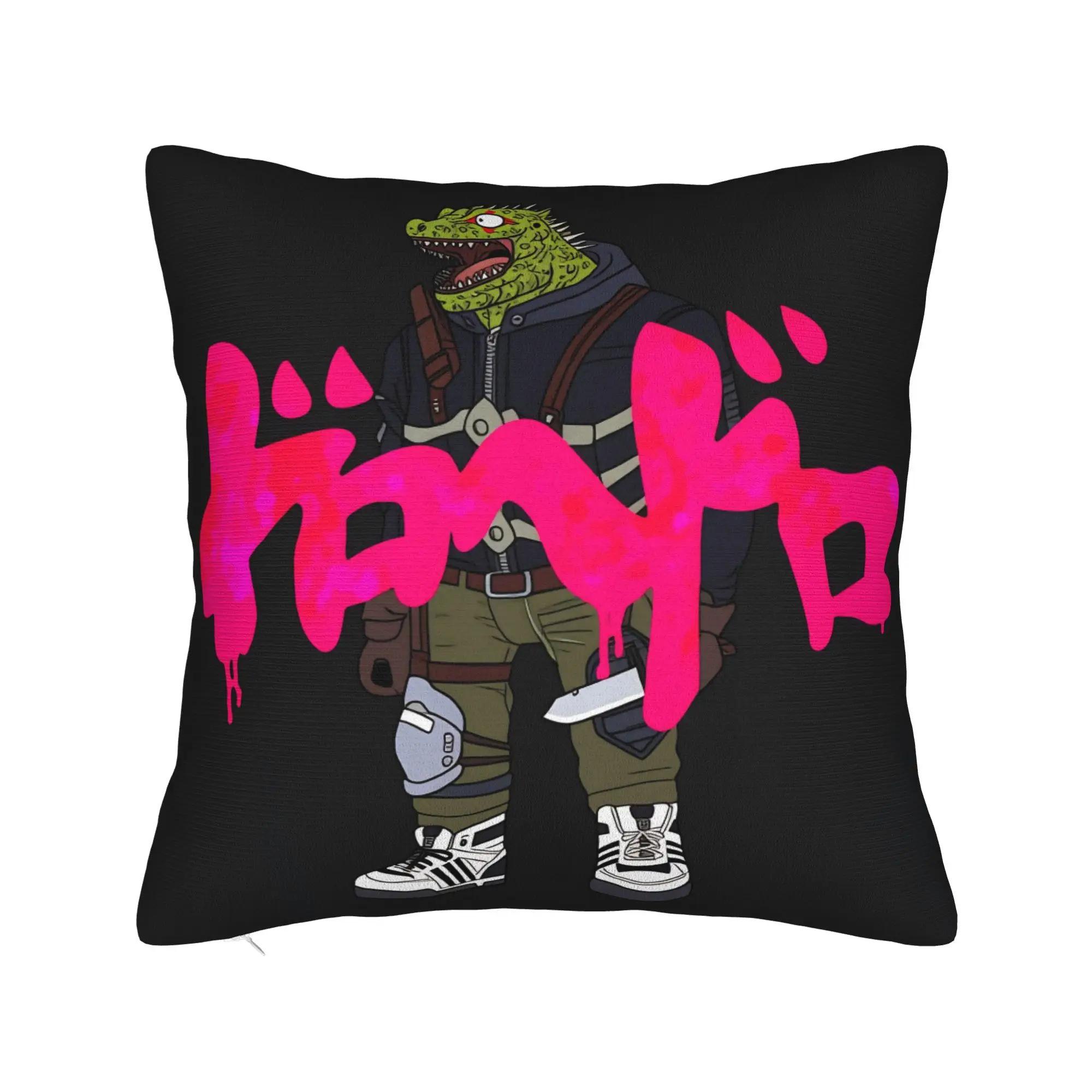 Pillow Cover Shin Dorohedoro Manga  Vintage Pillow Case For Sofa Bedroom Home Decor Pillowcases