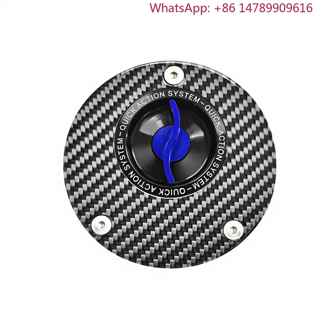 DTRAD Keyless Carbon Fiber Fuel Tank Cap For MT07/MT09/MT01/MT03/MT10/MT15/M-SLAZ/MT25 Motorcycle-Cover & AccessoriesMotorcycle