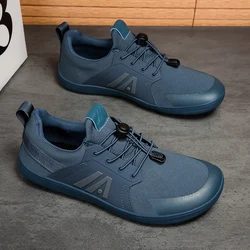 New Unisex Wider Shoes Breathable Mesh Men Barefoot Wide-toed Shoes Brand Flats Soft Zero Drop Sole Wider Toe Sneakes Plus Size