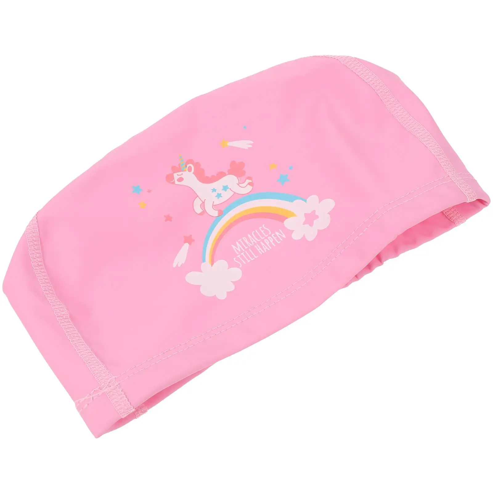 

Waterproof Ear Protection Swimming Cap Caps for Kids Fabric Long Hair Hat Girls Tab Men and Women