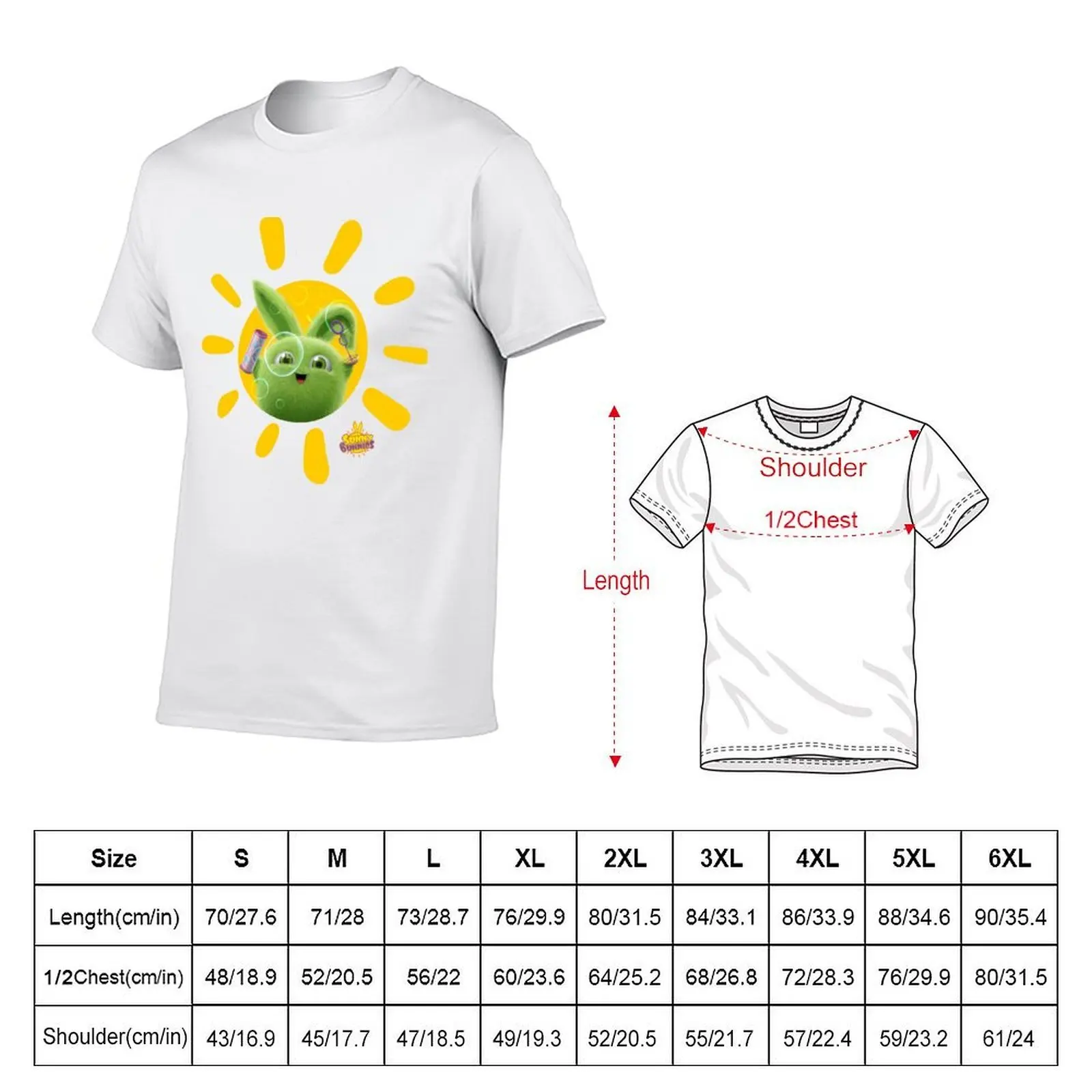 صني الأرانب-هوبر فقاعات تي شيرت الرجال تي شيرت القطن 100% مضحك تي شيرت القطن تي شيرت