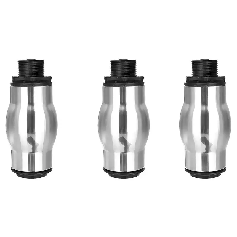 3X Stainless Steel Foamy Fountain Nozzle Water Sport Pond Spray Head Sprinkler DN25-AT36