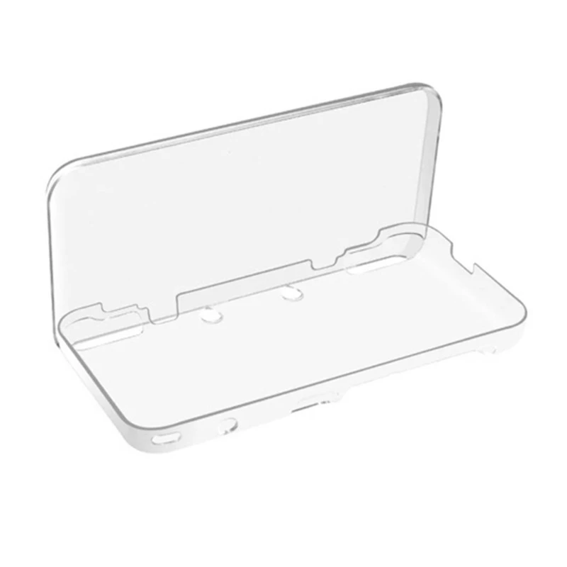 Transparente Crystal Clear Case para New 2DS LL, 2DS XL Game Console, Shell de Habitação Dura, Dustproof e Shockproof capa protetora