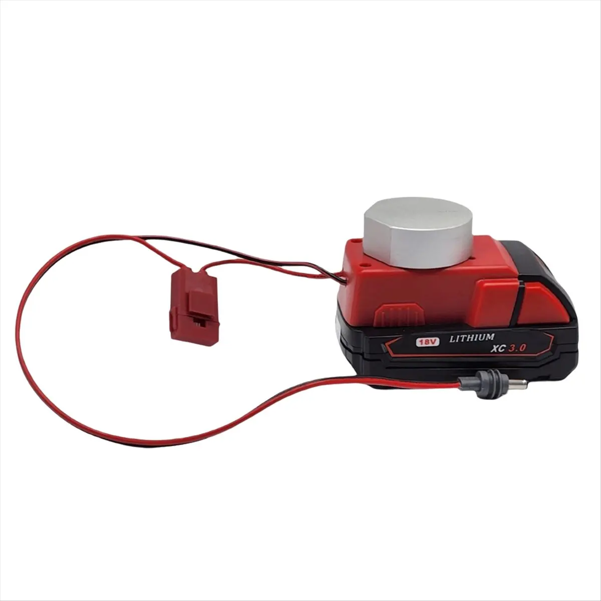 (A23G) For Starlink Mini DC Power Cable for Milwaukee Battery,Battery Adapter to DC Power Cable, with Fuses & Wire Terminals