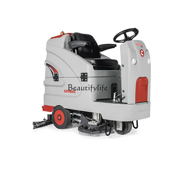 05Industrial washing machine drive-in shopping mall cleaning mop comac