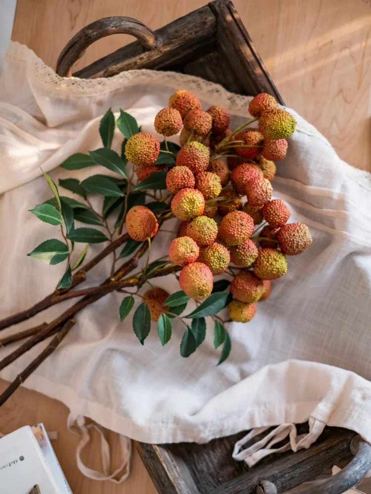 Litchi Fruits Artif…