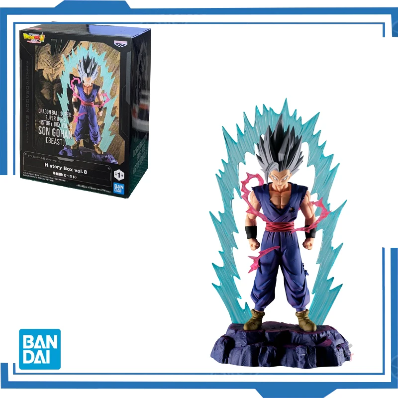 

Bandai оригинальный Banpresto аниме Dragon Ball супер супер герой история коробка Сон Гохан ПВХ фигурку Коллекционная модель игрушки