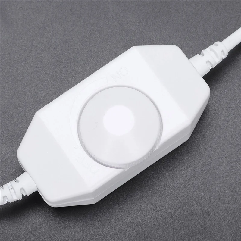 3X 12V / 24V 6A LED Dimmer Controller Adjust Brightness For Easy Color Clear, White-B91B