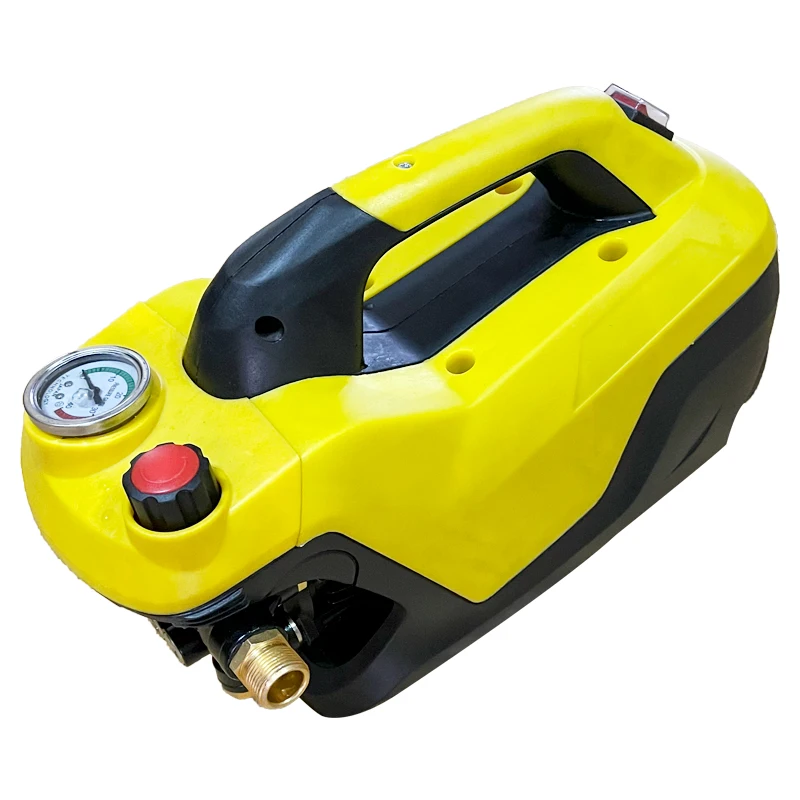220V Household High Pressure Car Washing Machine Adjustable Pressure Portable Electric Water Gun For Home Vehicle Cleaning Tool