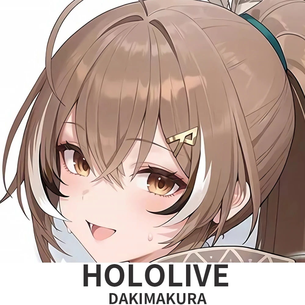 Dakimakura Hololive Nanashi Mumei Anime Style Pattern Pillow Cover Sofa Bed Cushion Case - view 2
