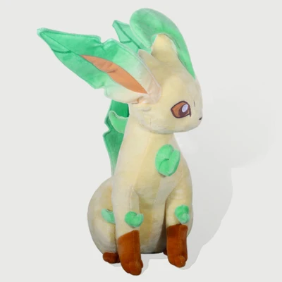 New Japan Cartoon pokemon Characters Kawaii Leafeon 32cm Plush toy High Quality Stuffed Animals doll Children\'s Birthday Gifts