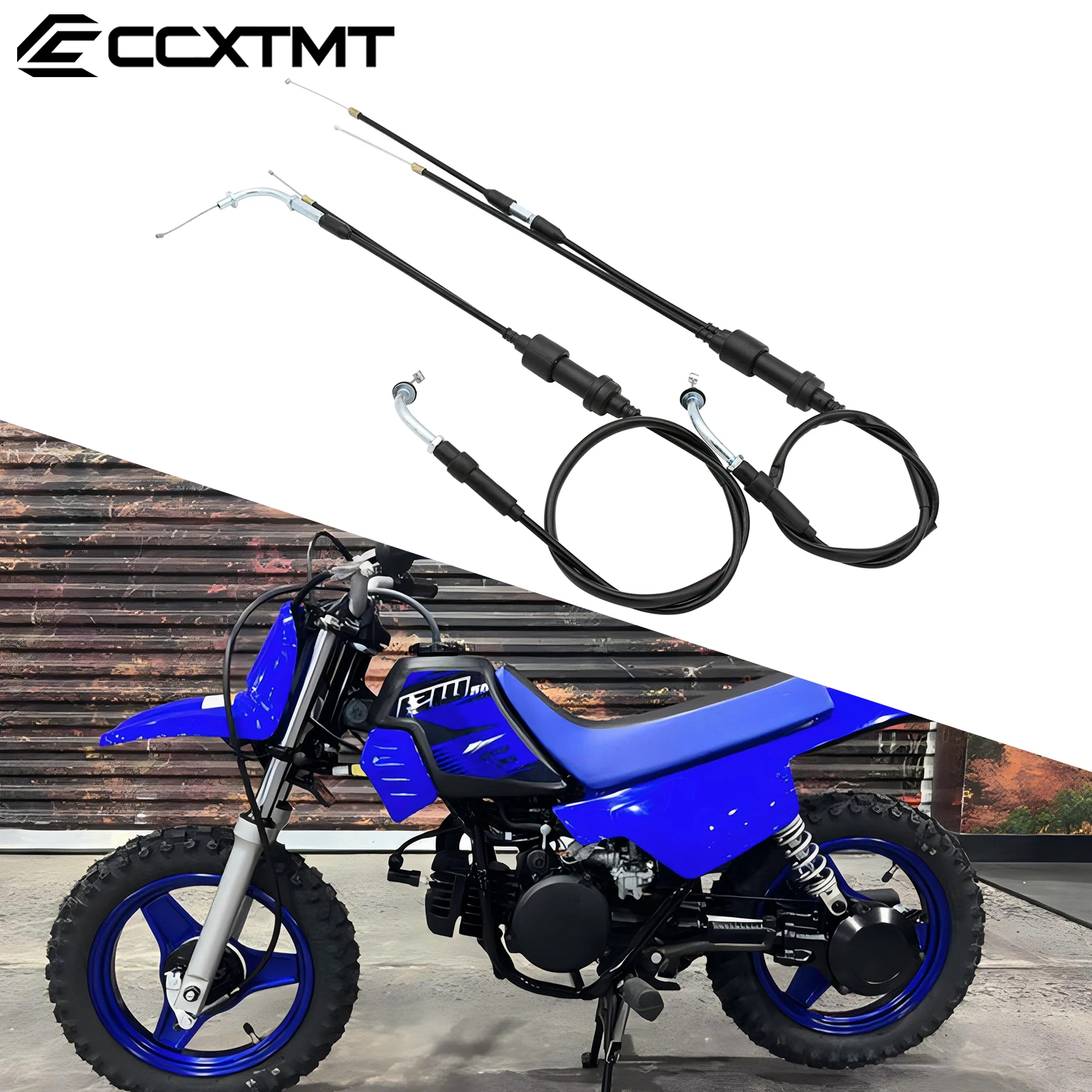 Motorcycle Throttle Cable Throttle Valve Gas Line For Yamaha PW50 And PW80 all years all models Motocross universal Accessories