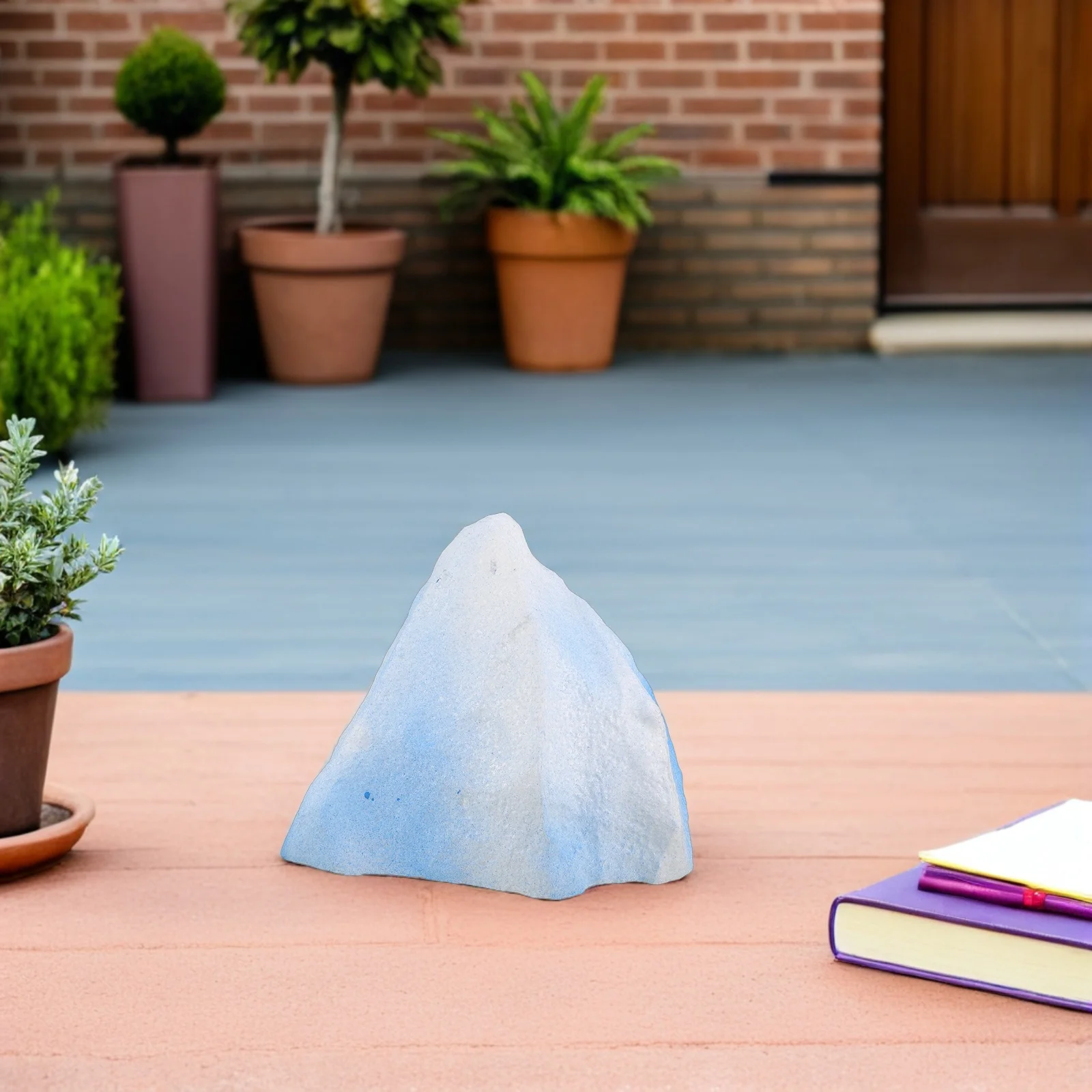 

2pcs Fake Mountain Decoration Foam Mini Iceberg Craft Realistic Simulation For Home Decor Aquarium Accessories Photography Props