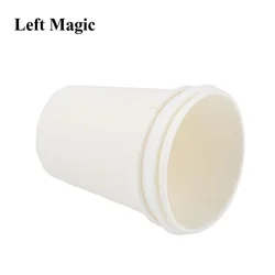 Appearing Cup From Empty Hand Magic Tricks Super Realistic Cups Close Up Trick Props Mentalism Stage Magic Accessories