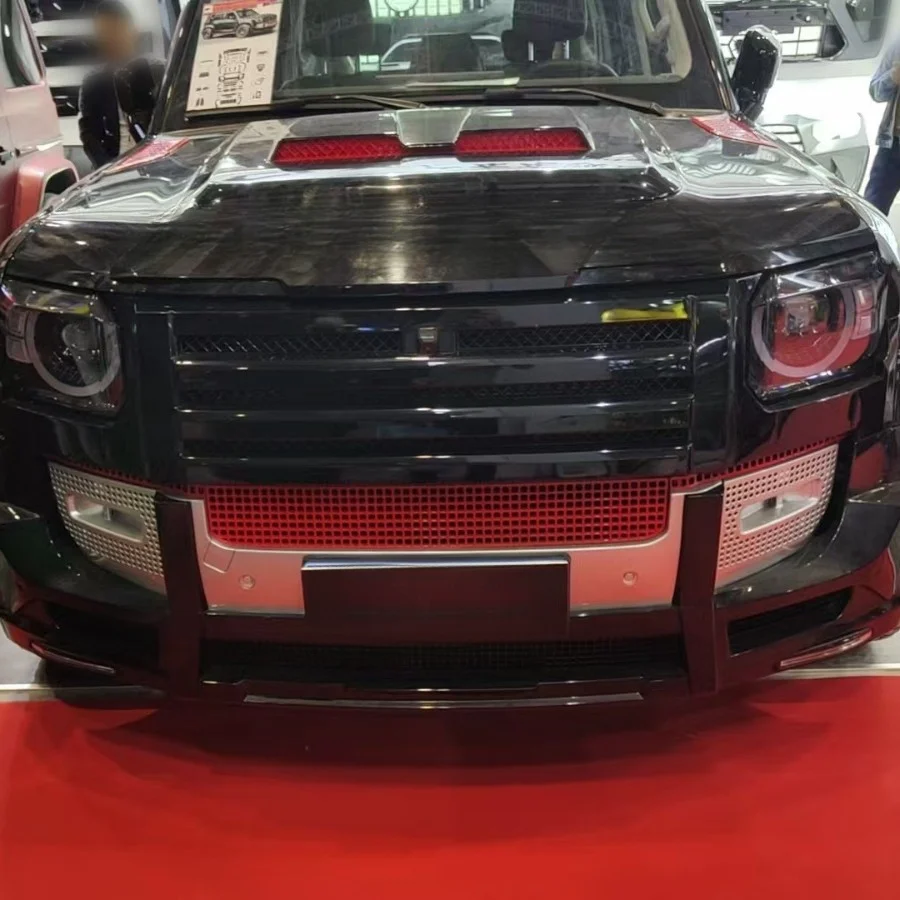 For LED Headlight Assembly Jetour Traveler Shanhai T2 Modified Defender Style Car Light