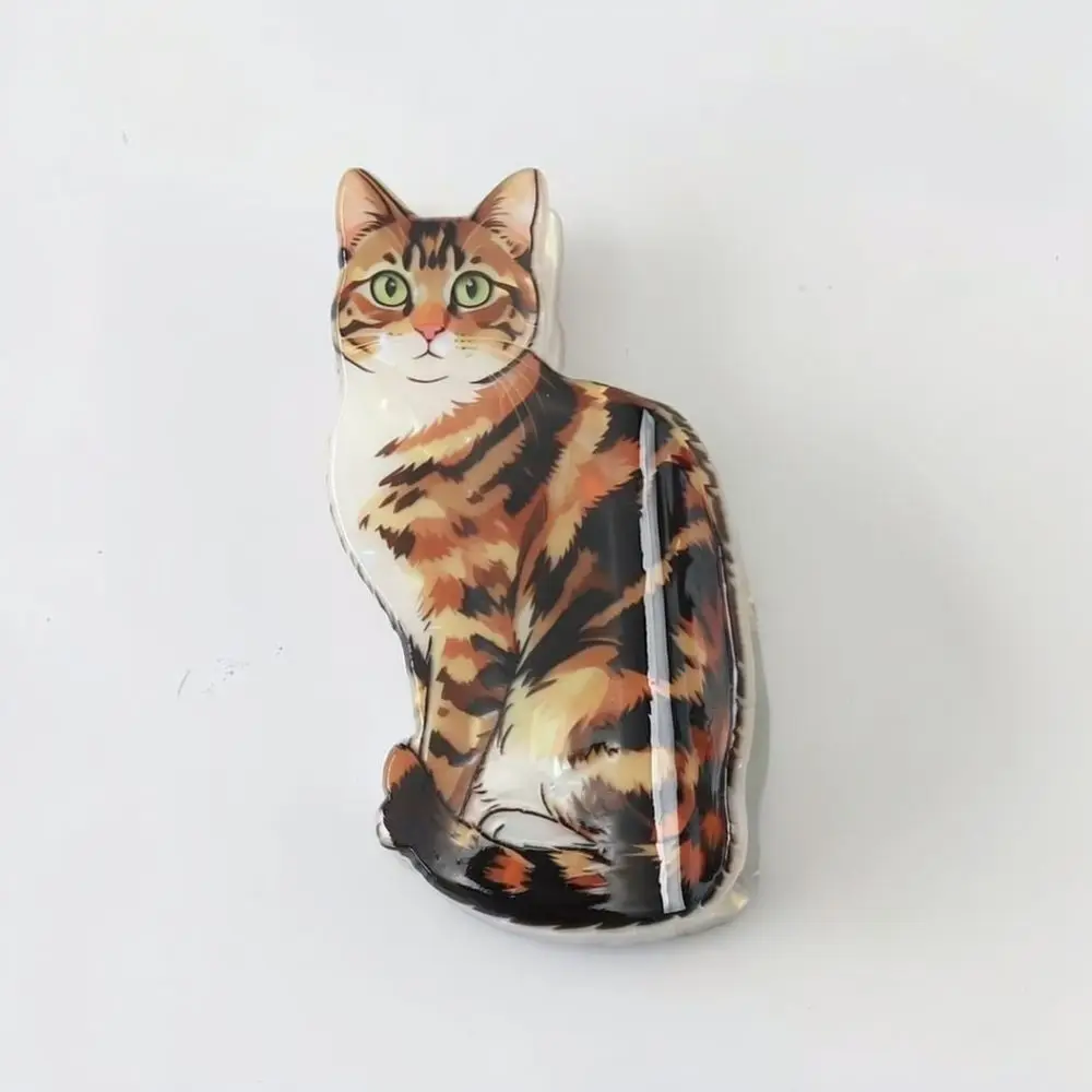 Simulation Cat Claw Clip For Women Lovely Cartoon Hair Barrette PVC Material Trendy Headwear For Girls Hair Styling