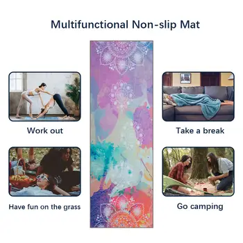 8 best sales Khăn tập yoga chống trượt - №4