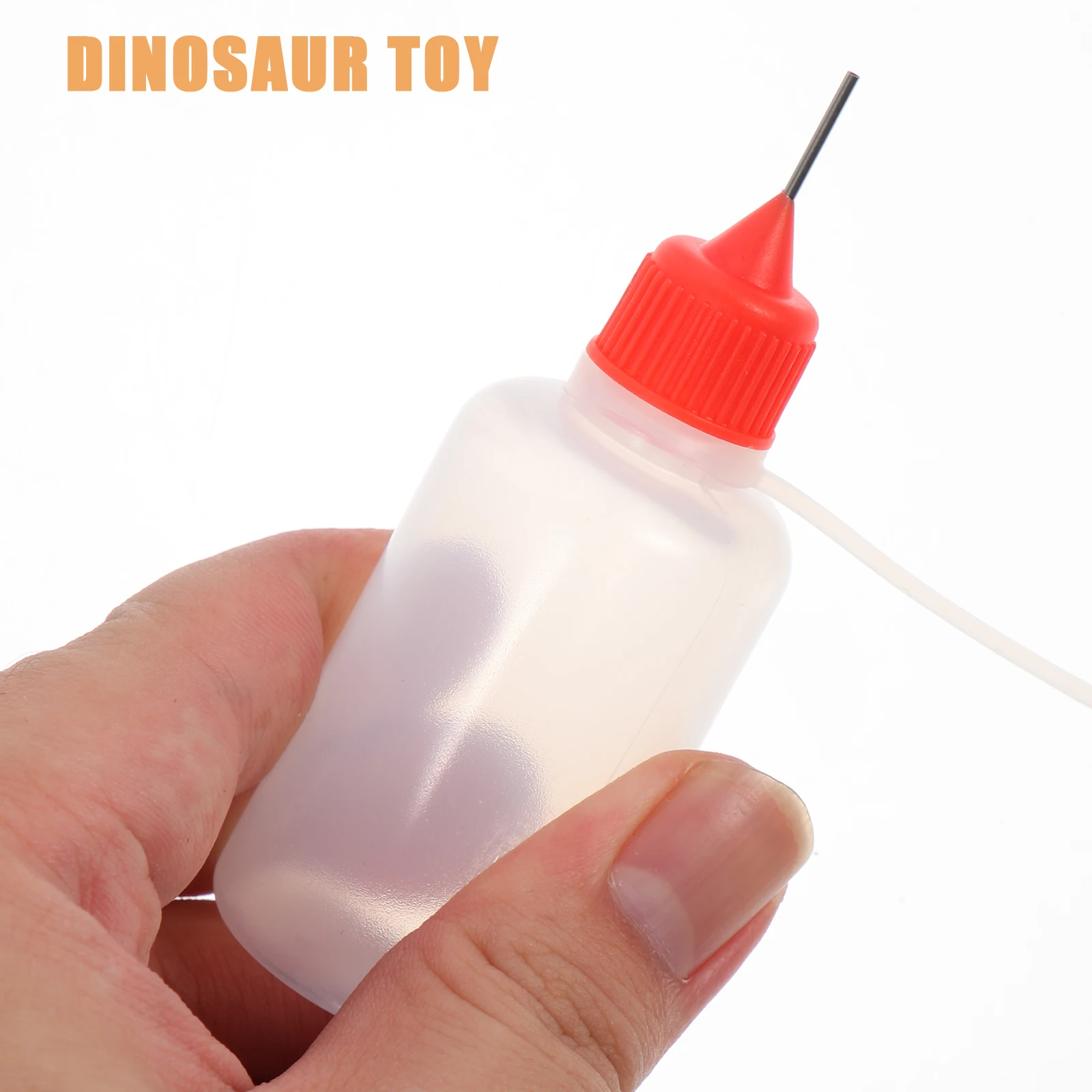 

18pcs Long Needle Oil Injection Applicator Fine Glue Paint Squeeze Pointy Precision Bottles Translucent Colored Craft DIY