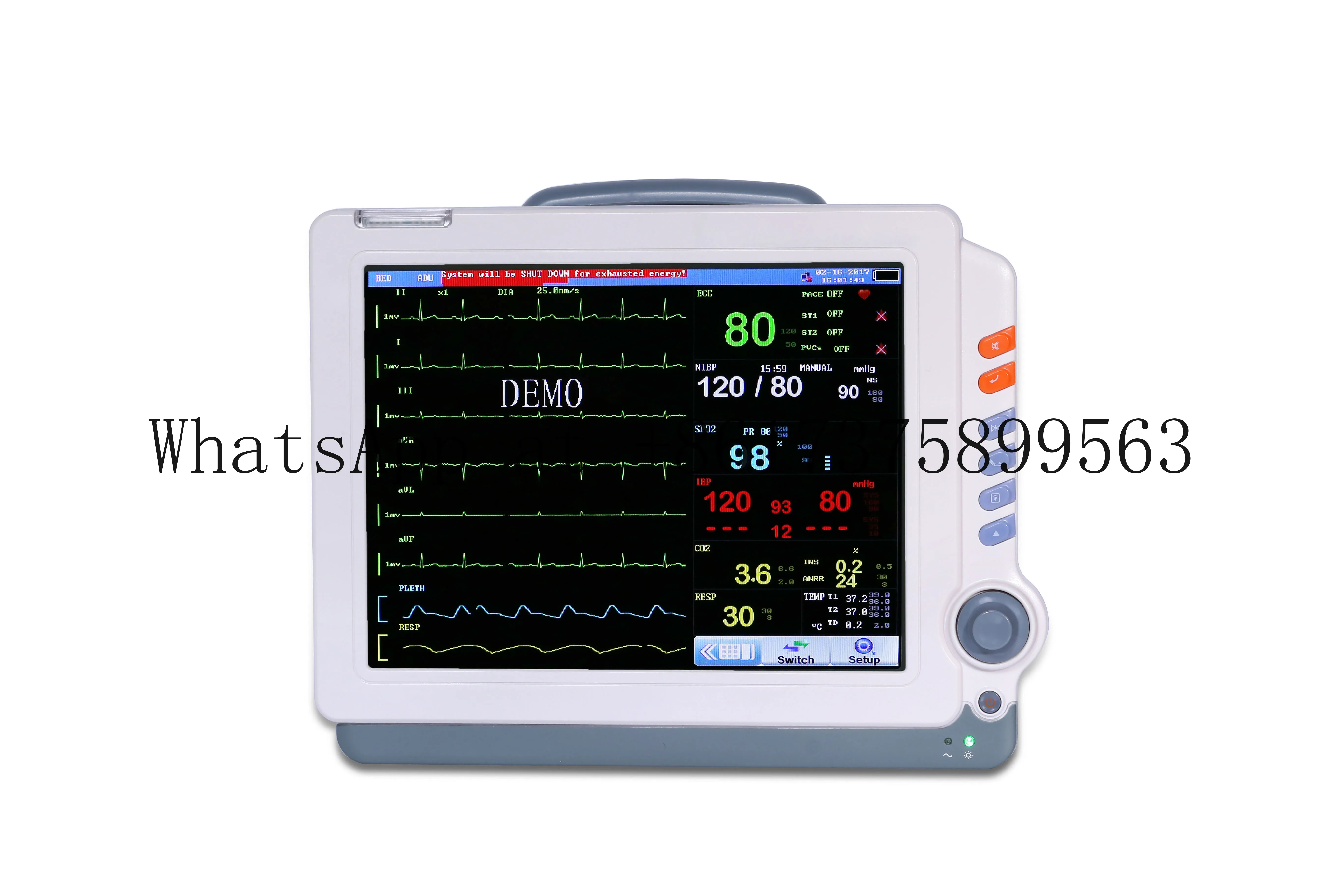 Touch Screen Veterinary Multifunctional Pet Health for Cats & Dogs