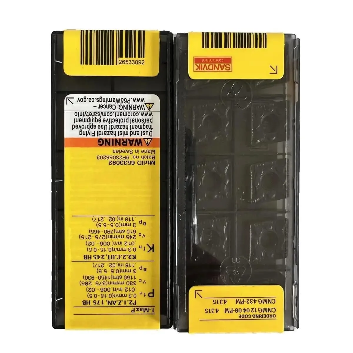 

Оригинальный SANDVIK/CNMG120408-PM 4315/лезвие с ЧПУ из твердого сплава, 10 шт.