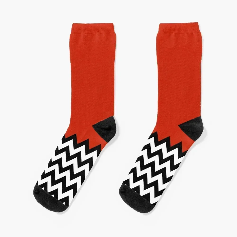 

Black Lodge (Twin Peaks) inspired graphic Socks Christmas funny sock soccer anti-slip Men's Socks Women's