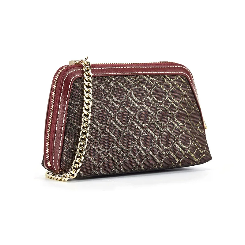 CH Chain Shoulder Bag Light Luxury Chain Suede Fashion Retro Crossbody Designer New Classic Crossbody Bag image 2
