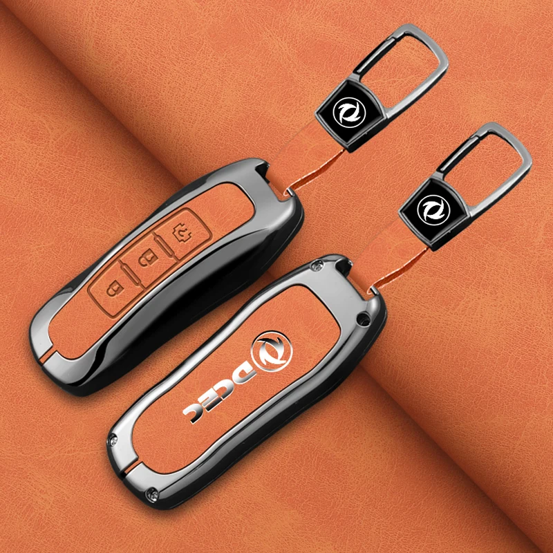 

Zinc Alloy Car Key Cover Key Case for Dongfeng Fengguang DFSK Glory 580 Fengon Ix5 Ix7 Seres 3 5 Sf5 2022 2024 Accessories