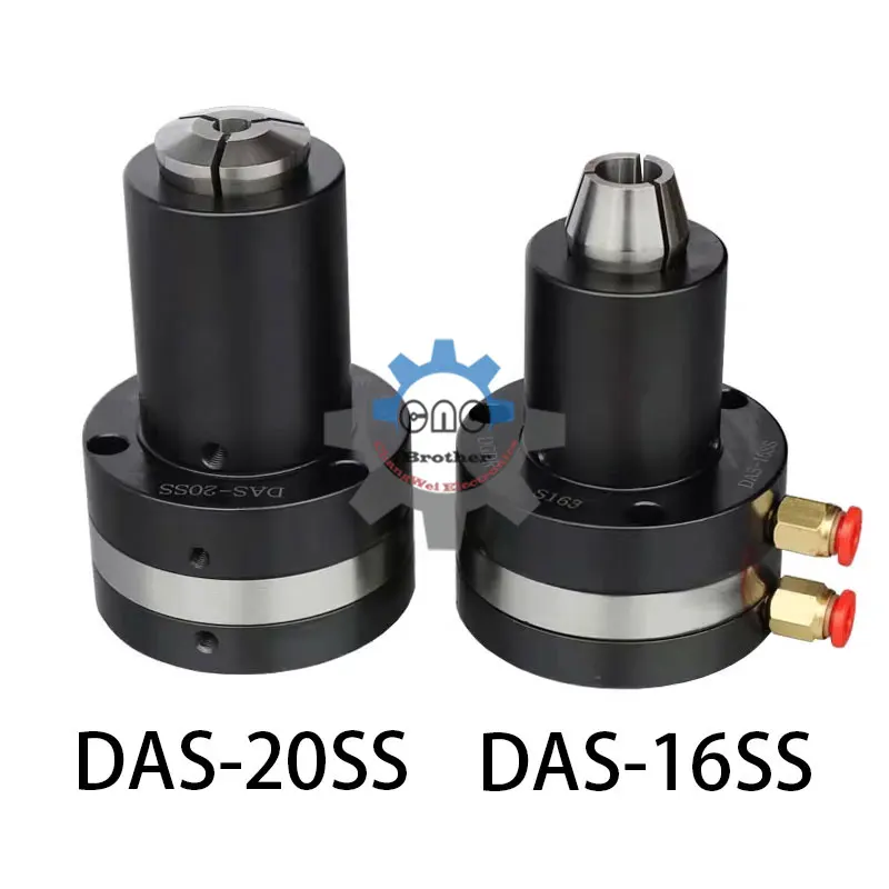 mini air collet chuck DSA-MT8 DAS-15SS JAC-T8 for grinding machine , robot feeding material automatic equipment clamping tools