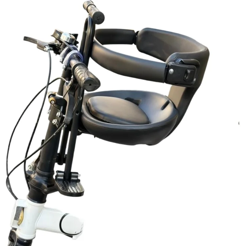 Bicycle Child Seat Front Hanging Baby Child Safety Front Seat Baby Bicycle Hanging Handle Quick Removal Toilet