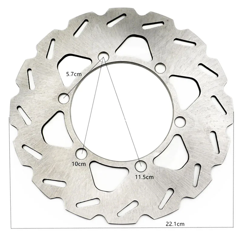 

Motorcycle Rear Brake Disc Rotor For KAWASAKI KDX250 KDX125 KDX200 KLX250 KLX300 KSX220 Brake Discs