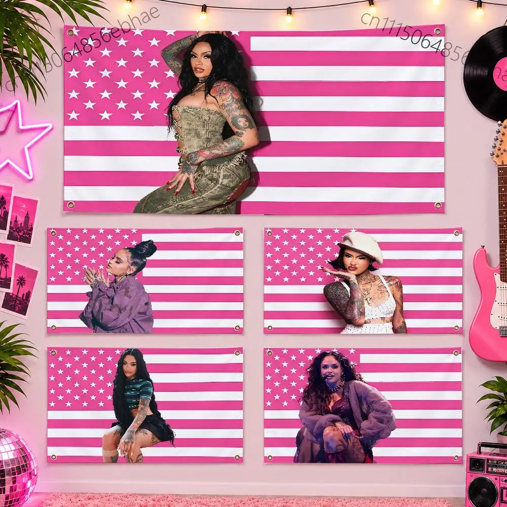 FOR Kehlani Impact flag Room Decoration Wall Tapestry Hanging Aesthetic Bedrooms Advertising Banner