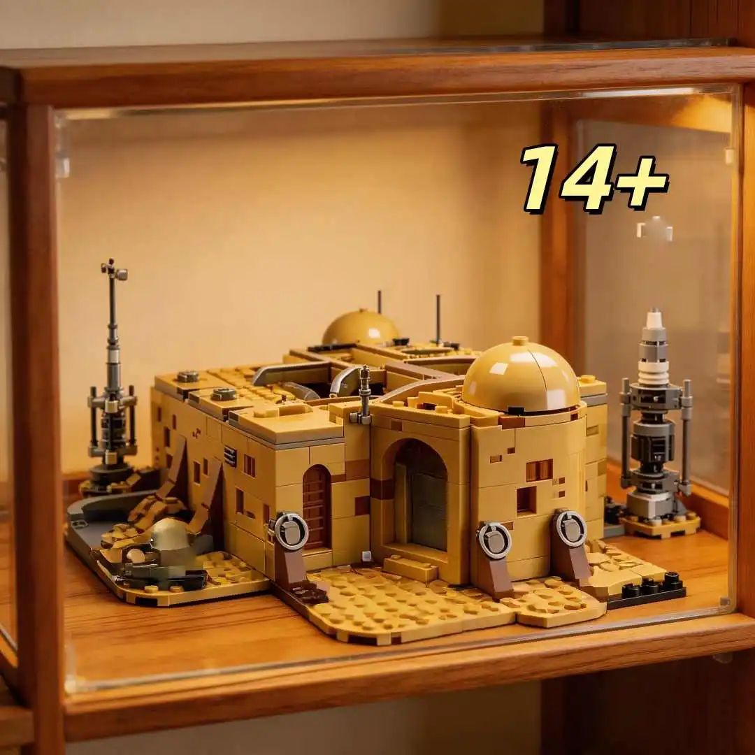 

Конструктор MOC: Средневековая таверна. Сложная сборка для взрослых. Модель для коллекции, декоративное украшение, праздничный подарок.