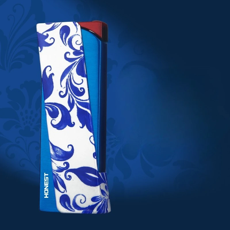 2026 Cool New Slim Inflatable Lighter, High Value, Sturdy and Durable, Men's Windproof Direct Fire Cigarette Lighter Gift
