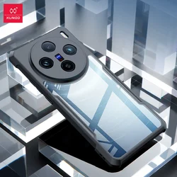 Xundd For Vivo X100 Ultra Case For Vivo X100 S X100s Pro Transparent Cover Shockproof Bumper Protective Shell Luxury Phone Cases