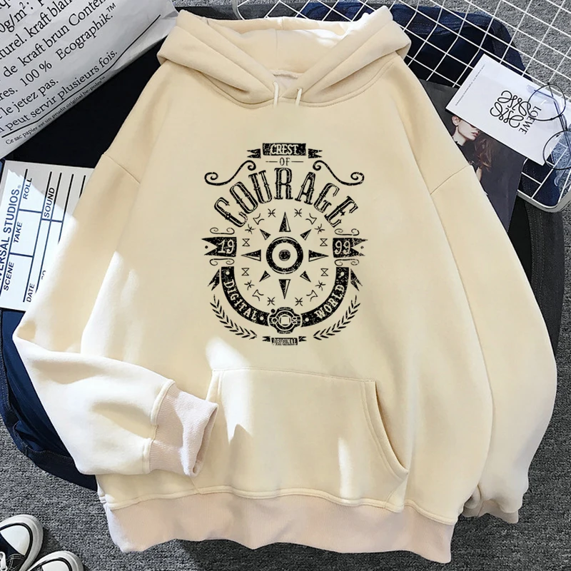 Digimon-Sudadera con capucha de manga larga para hombre, chándal de estética y2k, gráfico superior, estilo coreano