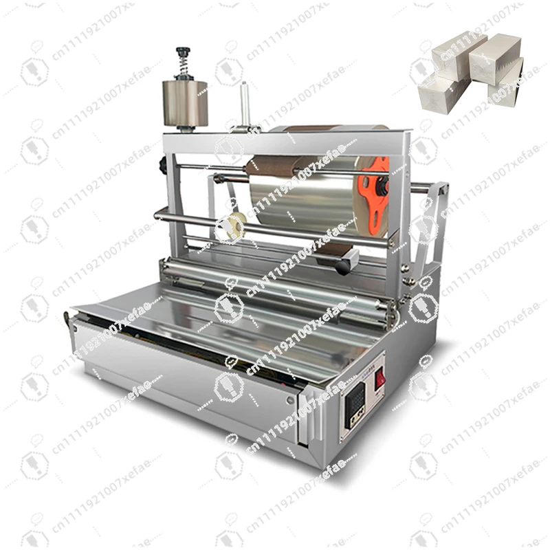 ACW-88 Semi Automatic Perfume Box Packing Machine Wooden Case Semi Automatic Plastic Film Roll Packing Machine Can Packing
