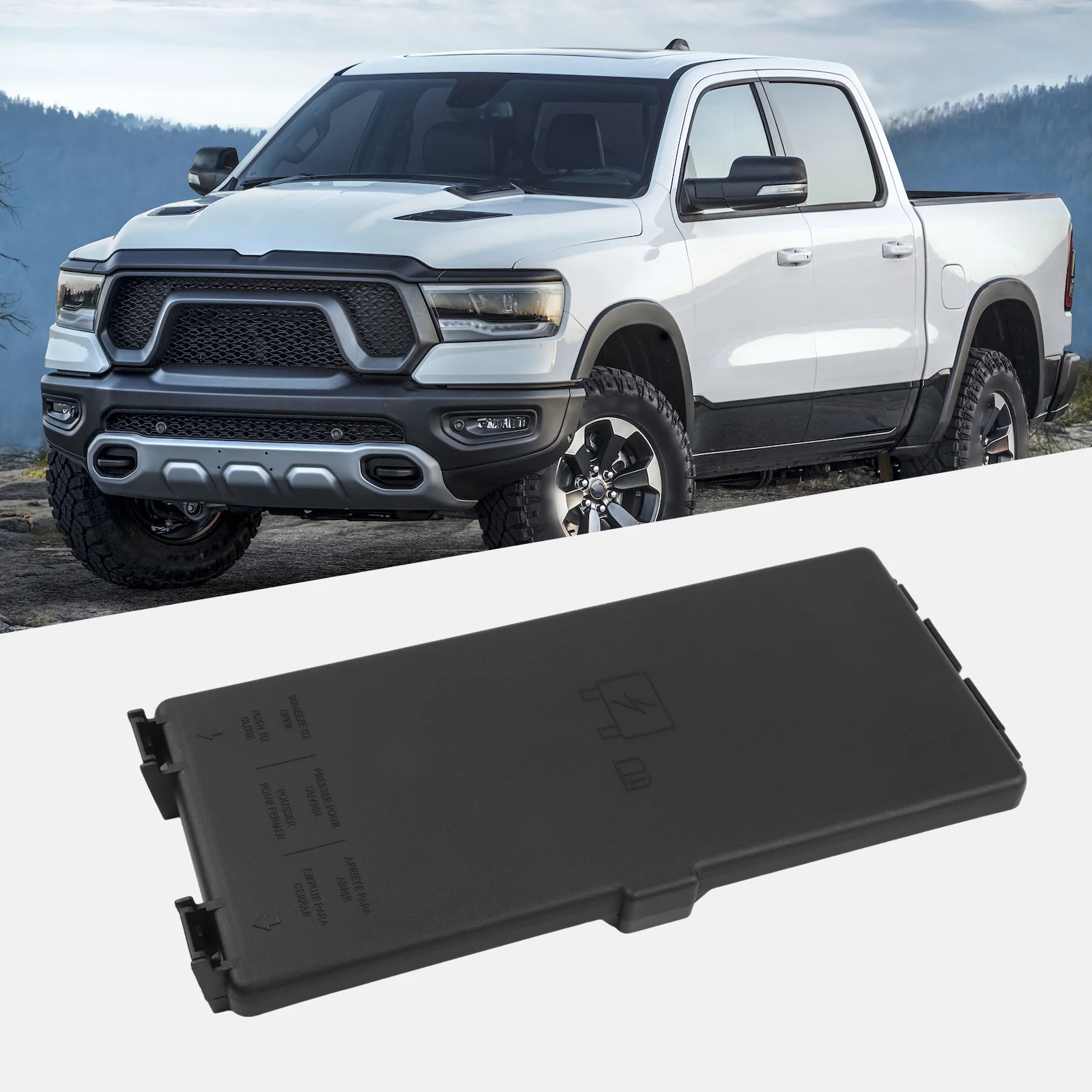 Car Accessories Fuse Box Cover Plastic 06-10 6.7L Car Parts Automotive Parts Vehicle Accessories Car Maintenance