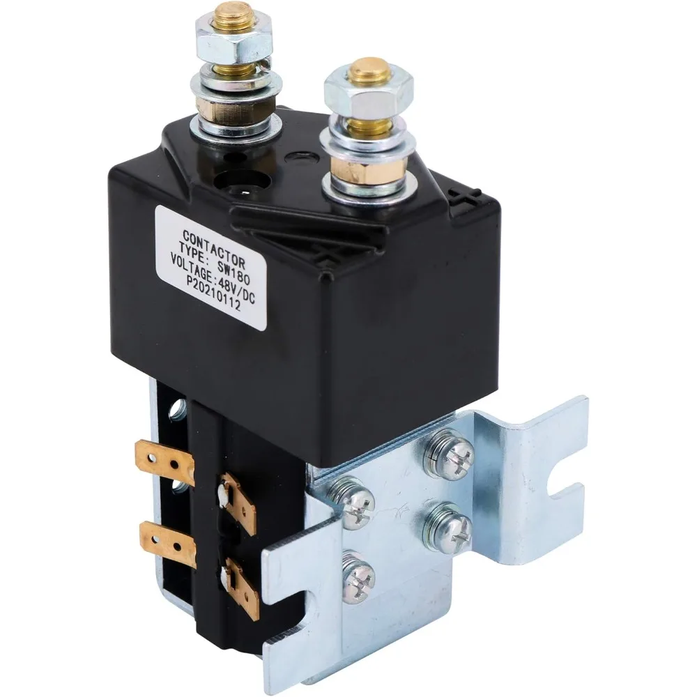 

UNIVERSAL DC Contactor Solenoid 48V 200Amp Continuous 1000 Amp Peak compatible with EZGO Club CAR Yamaha Albright GOLF Ca