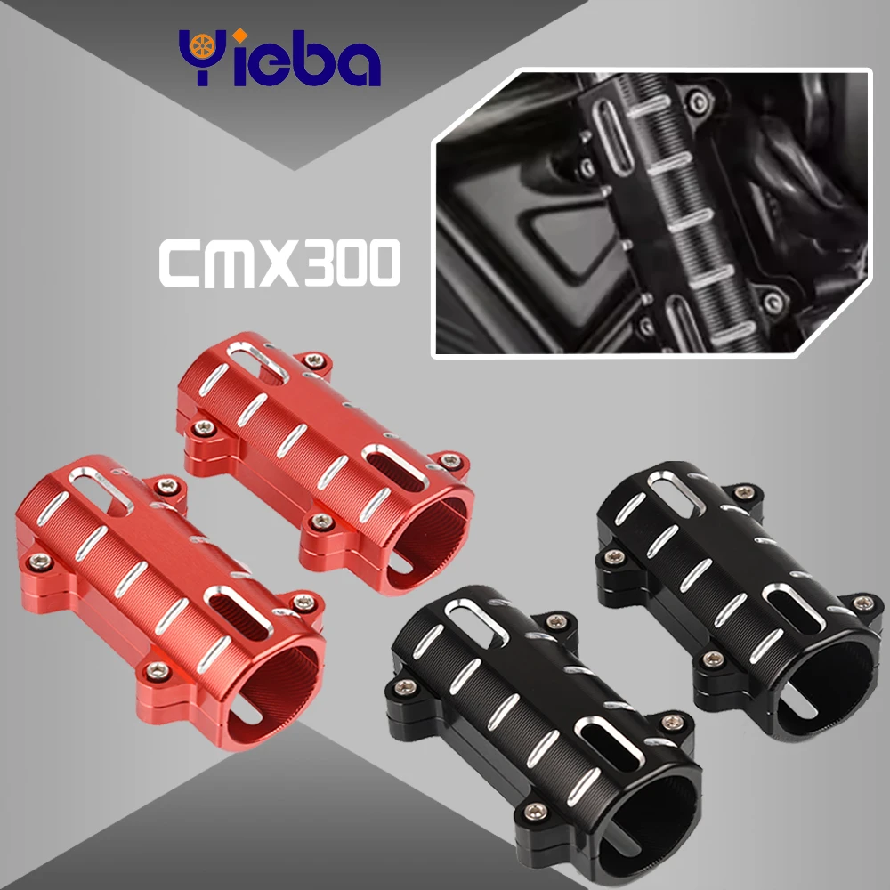 

2x Motorcycle Rubber Front Fork Cover Shock Absorber Dust Cover Gaiters Boots for Honda Rebel CMX500 CMX300 2016~2021 2022 2023