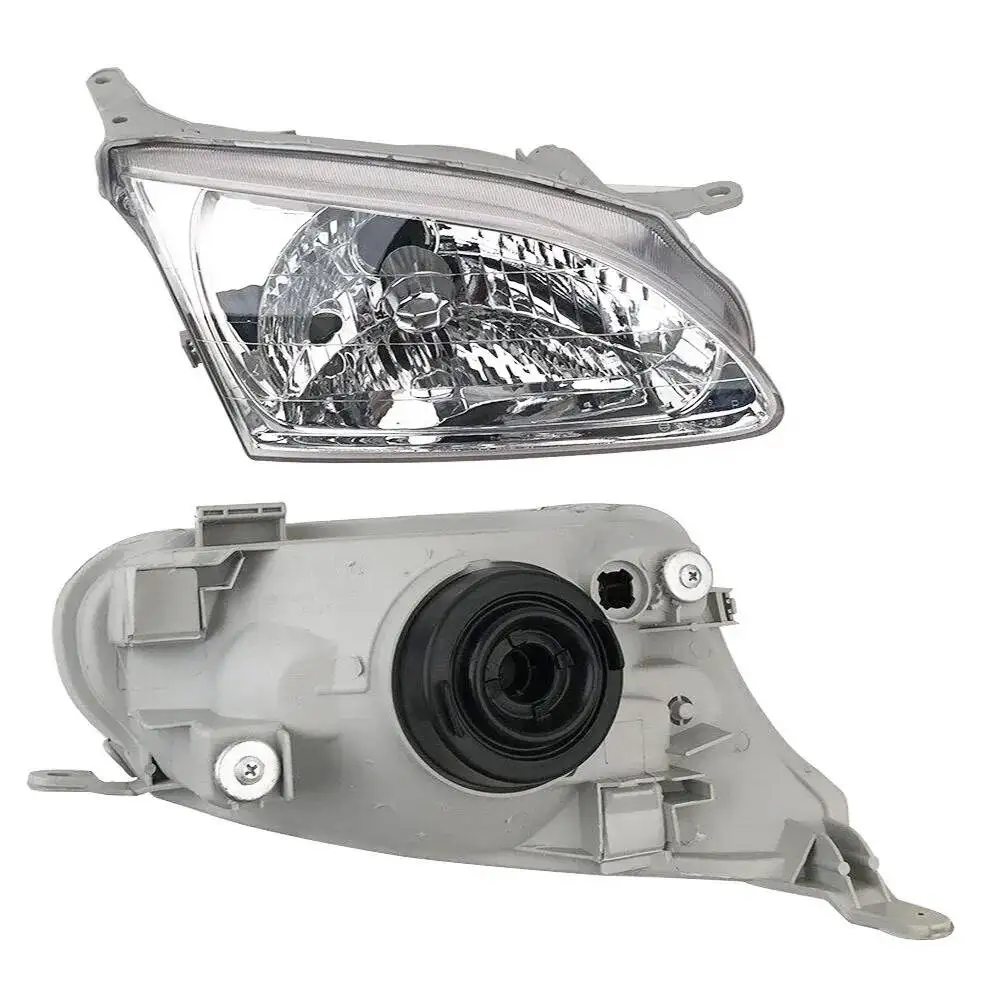 1 Pair Car Crystal Headlights For Toyota Spacio Ae111 1997-2001  81150-13190 81110-13130 Automobile Headlamp