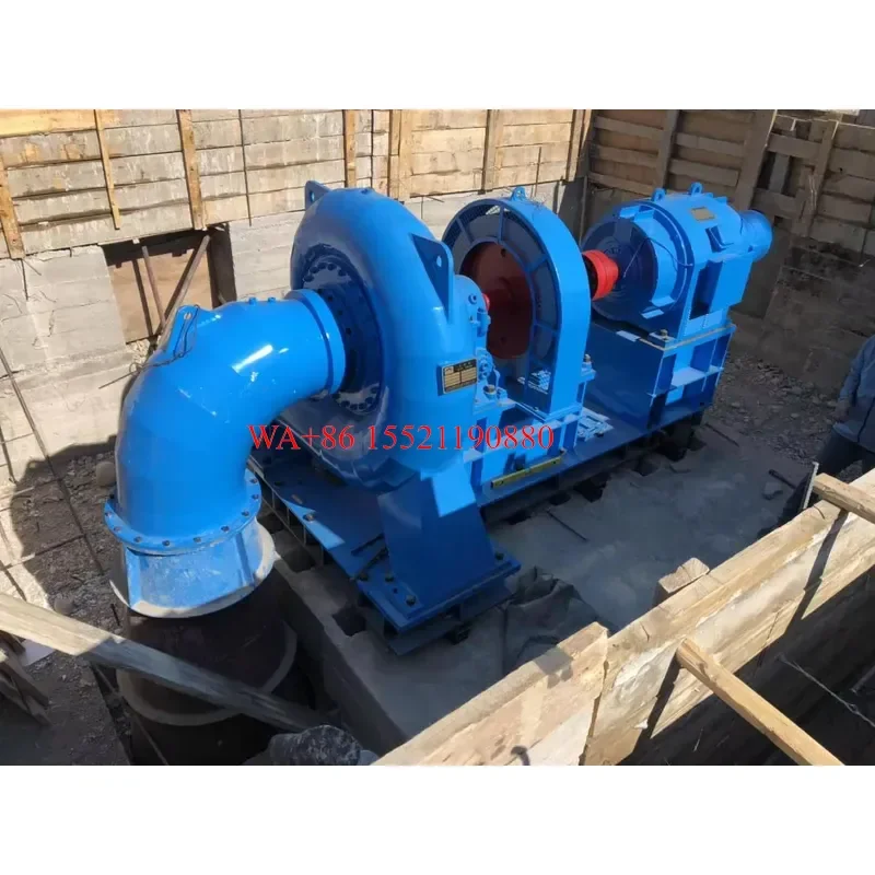 WMWMNU 160kw Hydroelectric Generator for Industrial Mining and Residential Hydroelectric Power Plants