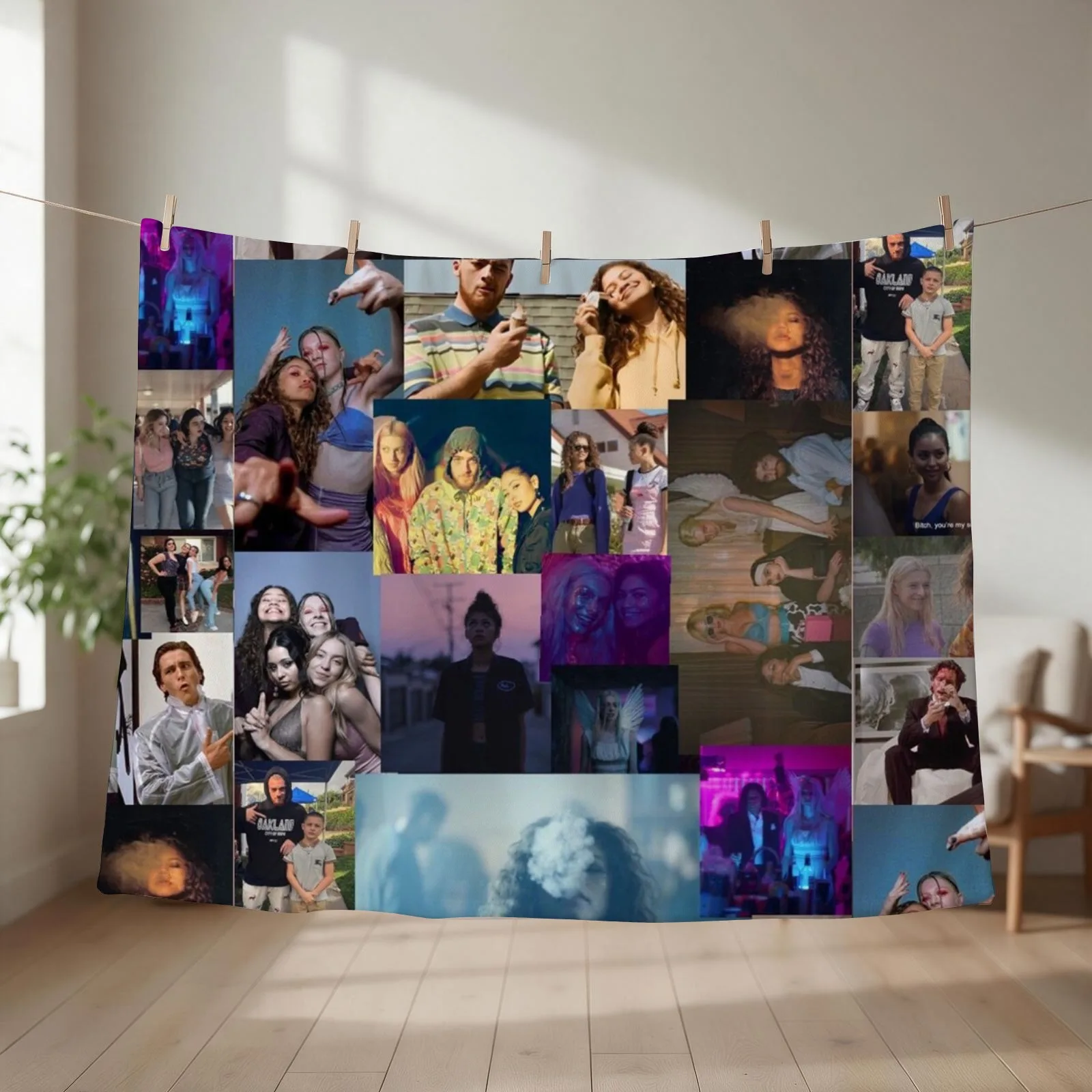 euphoria Throw Blanket couch cozy soft plush fuzzy picnic outdoor blanket