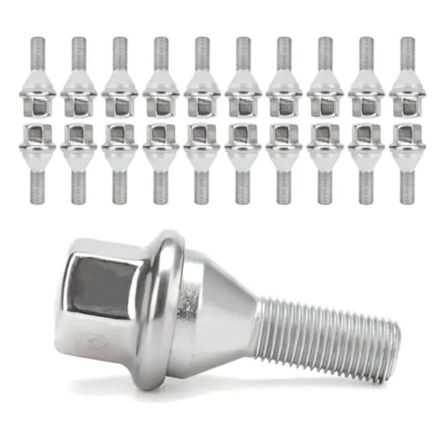 

20pcs Wheel Lug Bolts M12x1.25 for 2014-2022 Jeep Cherokee, Upgrade 19mm Hex Length 28mm, Replace# 611-005 Compatible with Dodg
