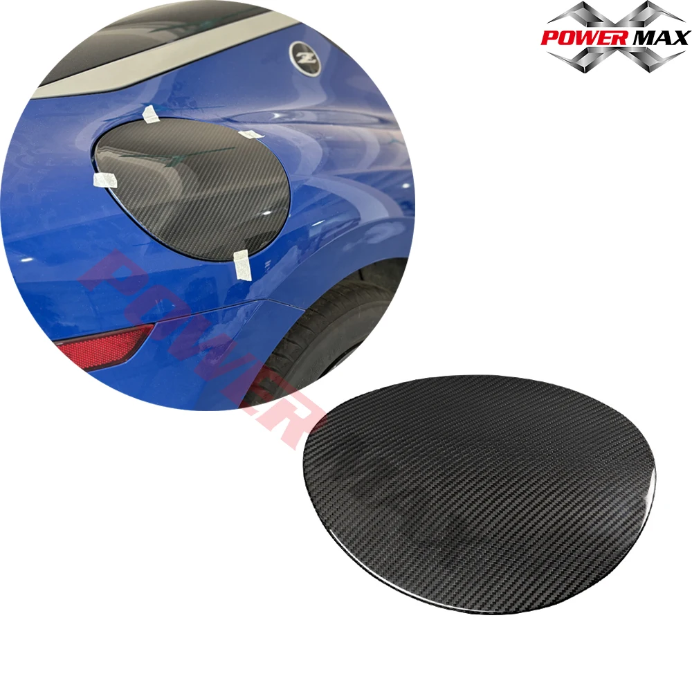 

Car Interior Dry Carbon Fiber Fuel Tank Cap Cover Trim Decoration Stickers For New Nissan 400Z RZ34 2023+