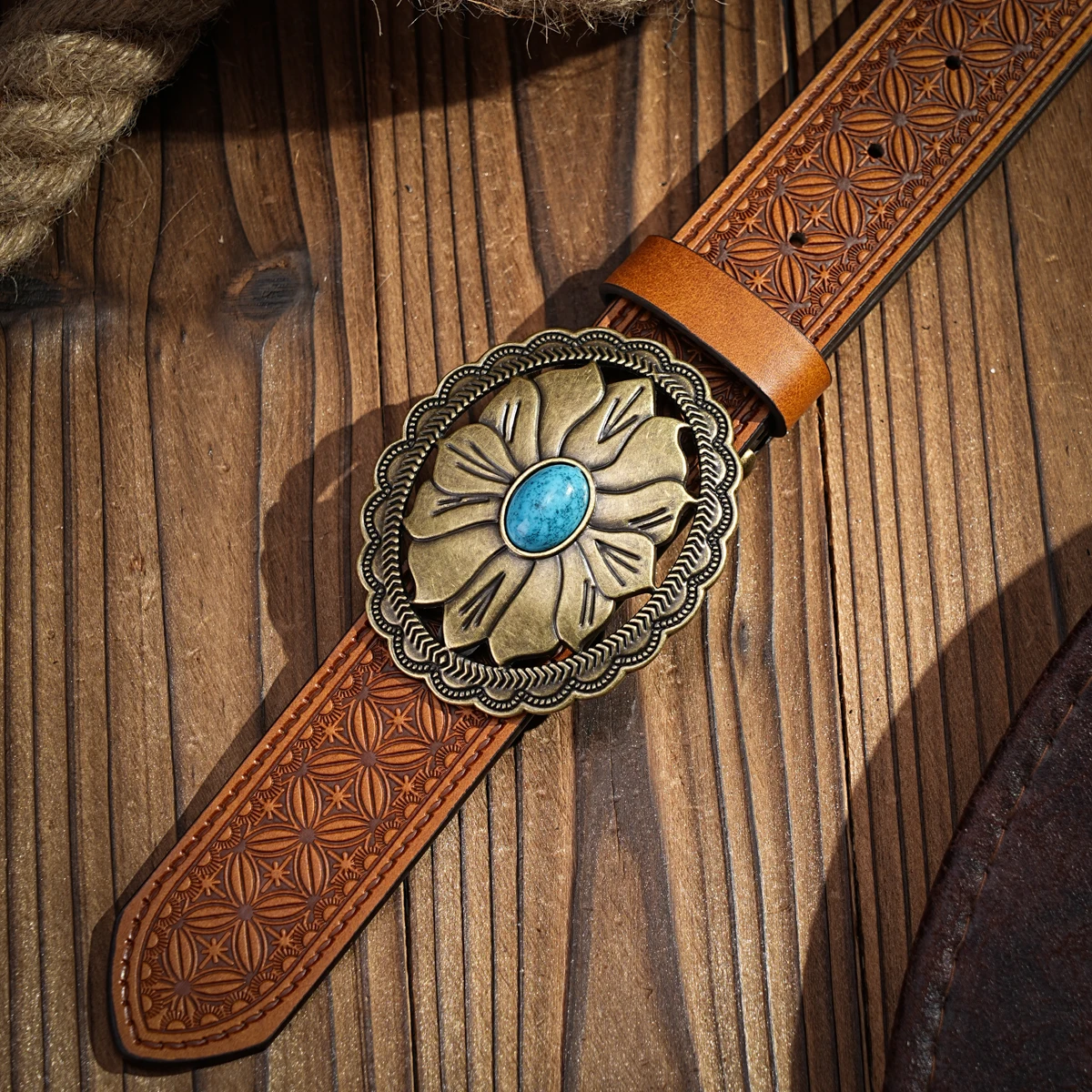 حزام كاجوال فردي ورجعي، إكسسوار ملابس على الطراز الغربي، إبزيم معدني، حزام PU، مناسب لكل من الرجال والنساء