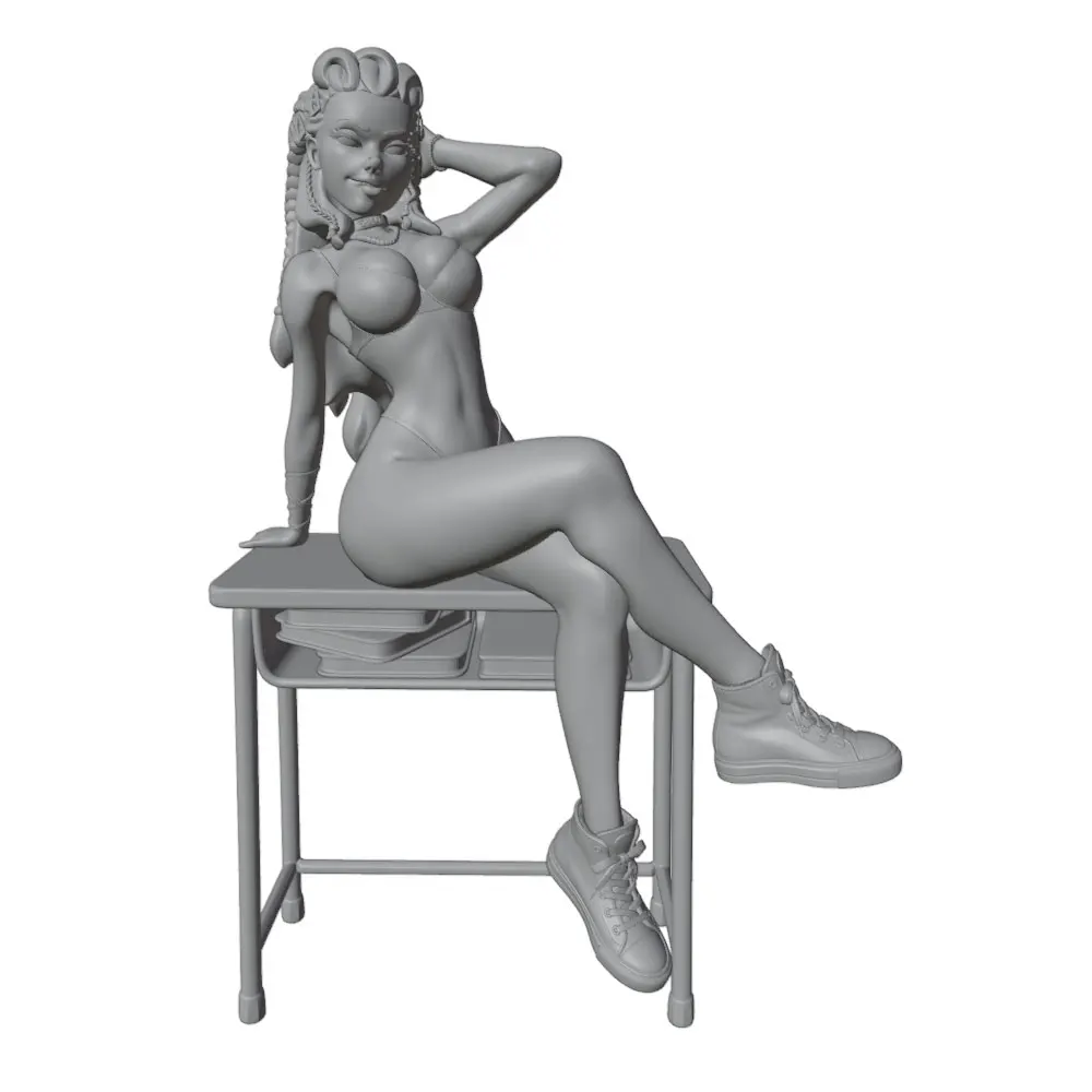 75mm --175mm Sexy Girl Resin Model Kits GK Miniature 3D Printed Gray Model Figurine DIY Doll Model Unassembled And Unpainted