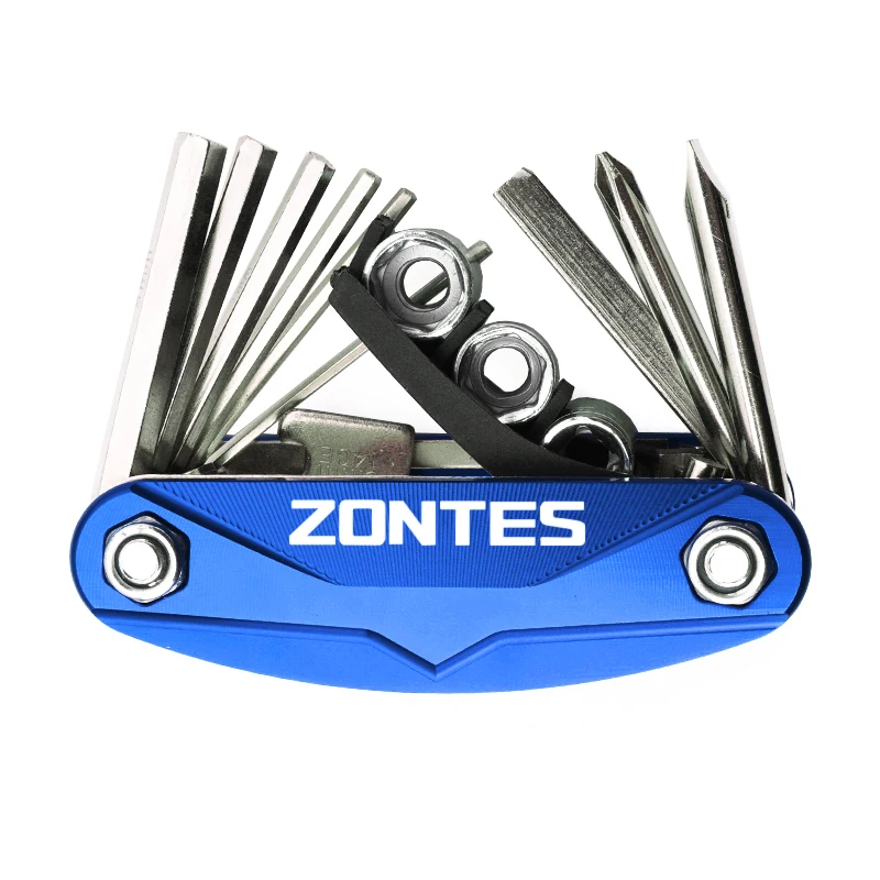 Per Zontes 350E 350D G1 125 T310 U1 125 310M GK 350 310X 310T 310R V310 M125 combinazione multifunzione strumento cacciavite di riparazione