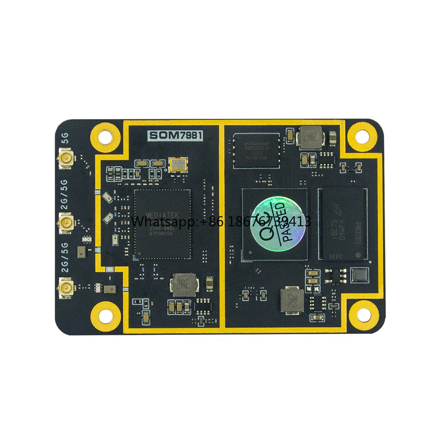 Industrial Grade SOM2570 System-on-Module Computer CPU Module Open Source Linux 1GB RAM Motherboard CE/FCC Certification WiFi