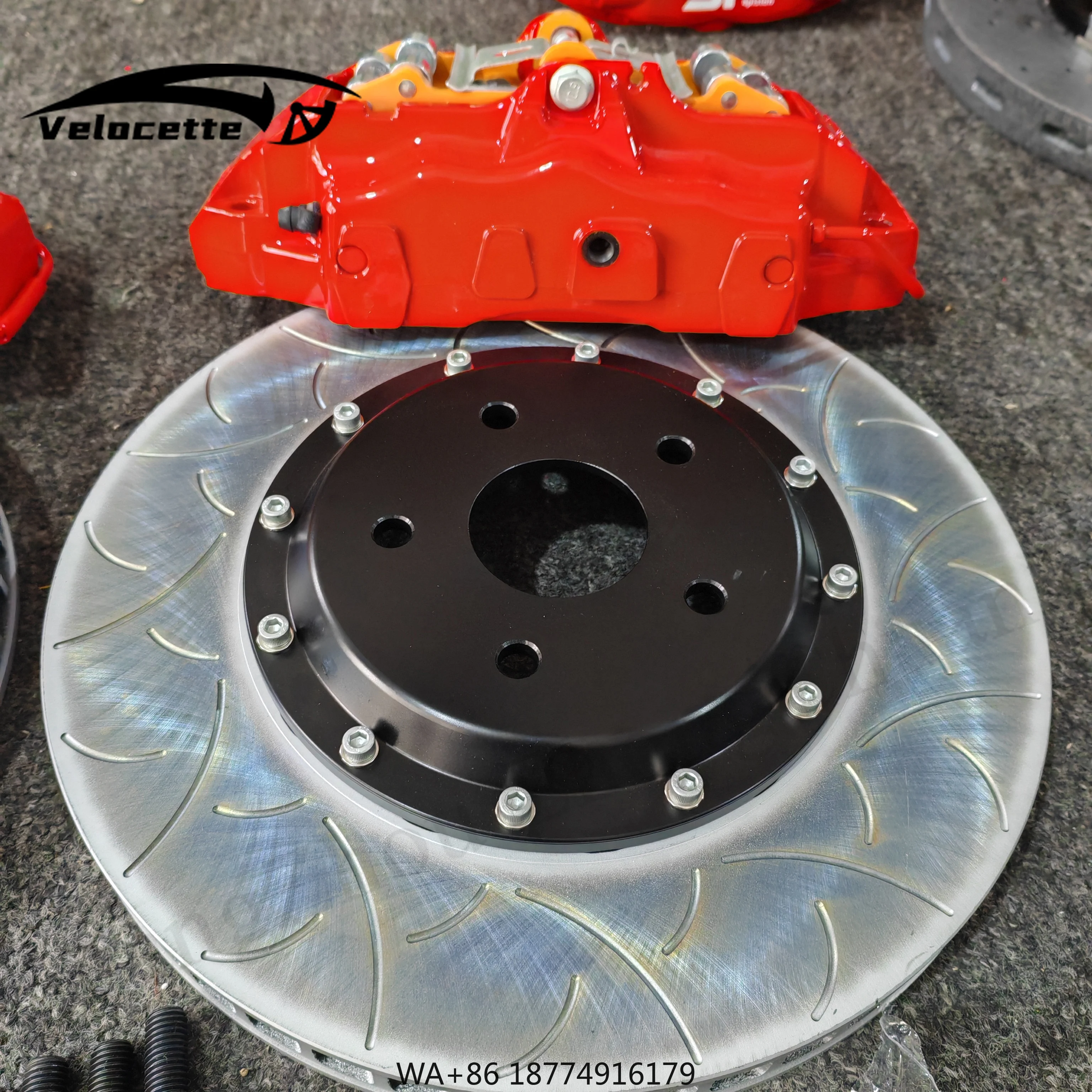 

Racing Brake Caliper Kit Front 18z Caliper 6 Pistons with 355mm380m for LFA J30 F430 St Mk3