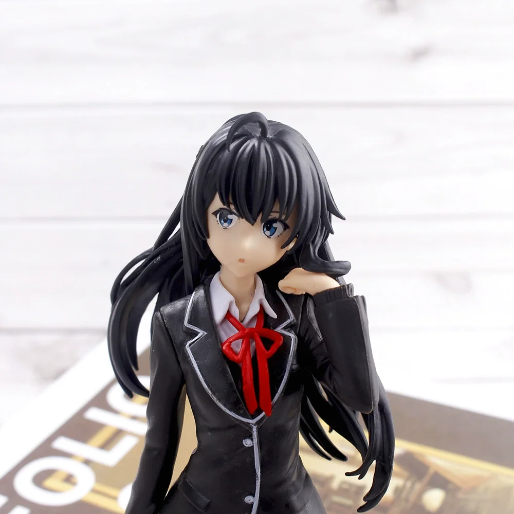 

My Youth Love Story Anime Figure School Uniform Snow Below Snow Ani Beautiful Girl Collectible Figure Toy